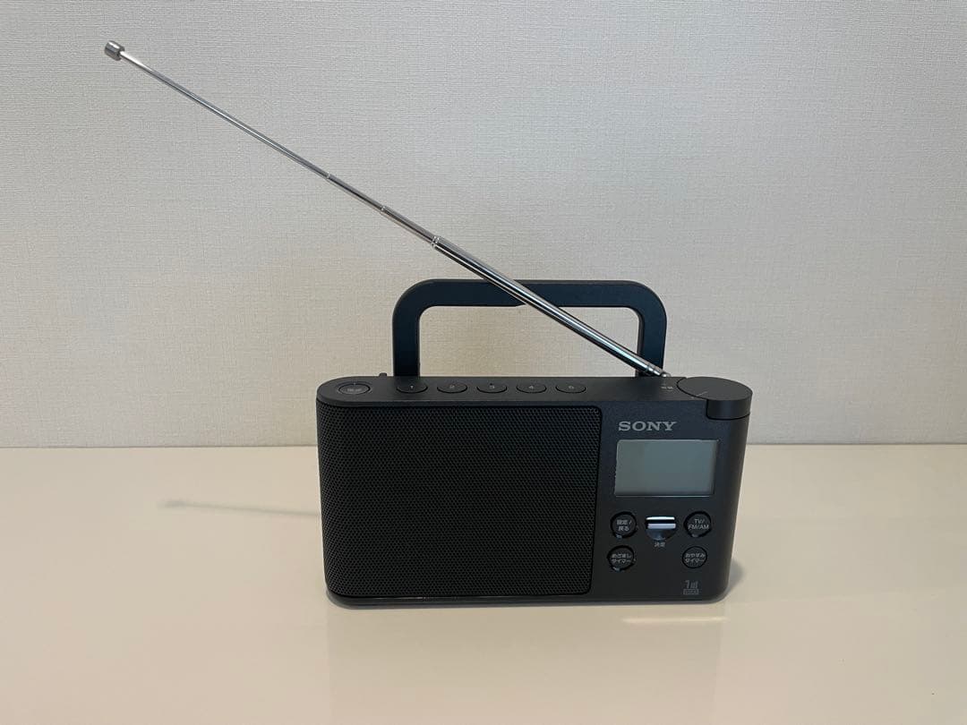 美品 SONY ラジオ XDR-56TV AM/FM等 受信確認済 イヤホン対応