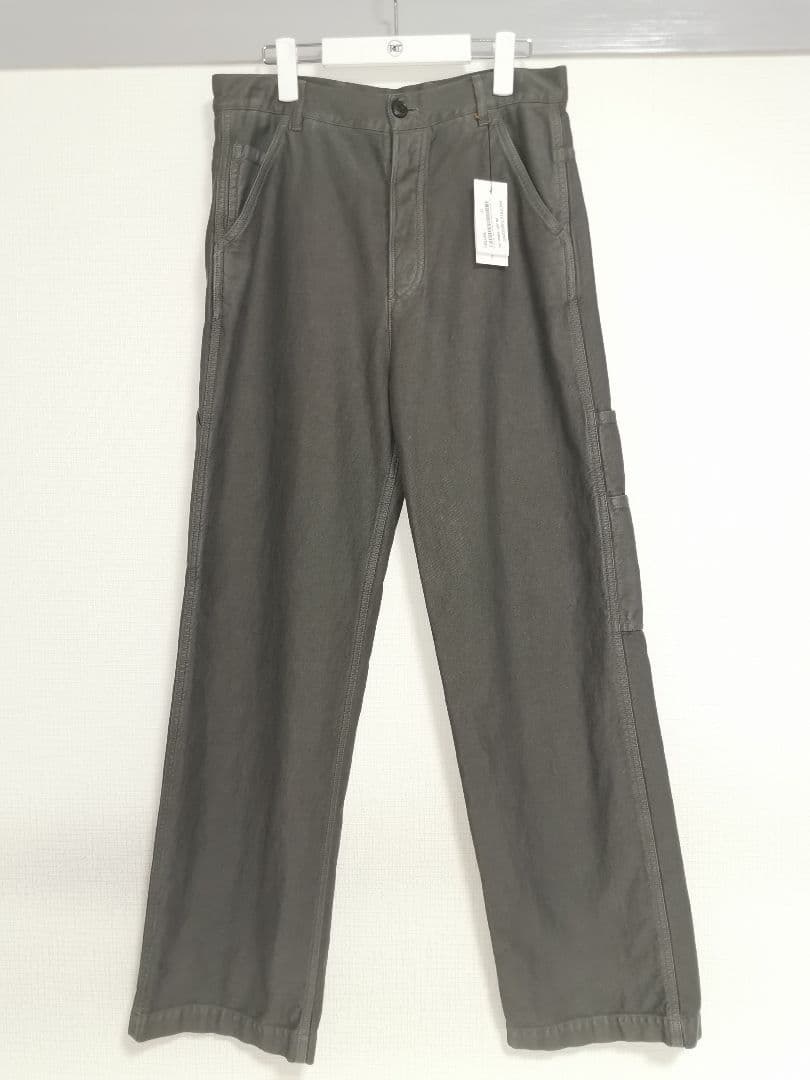 DRIES VAN NOTEN 24AW グレー ストレートレッグジーンズ