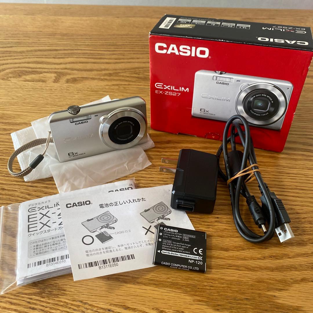 デジタルカメラ CASIO EXILIM EX-ZS27