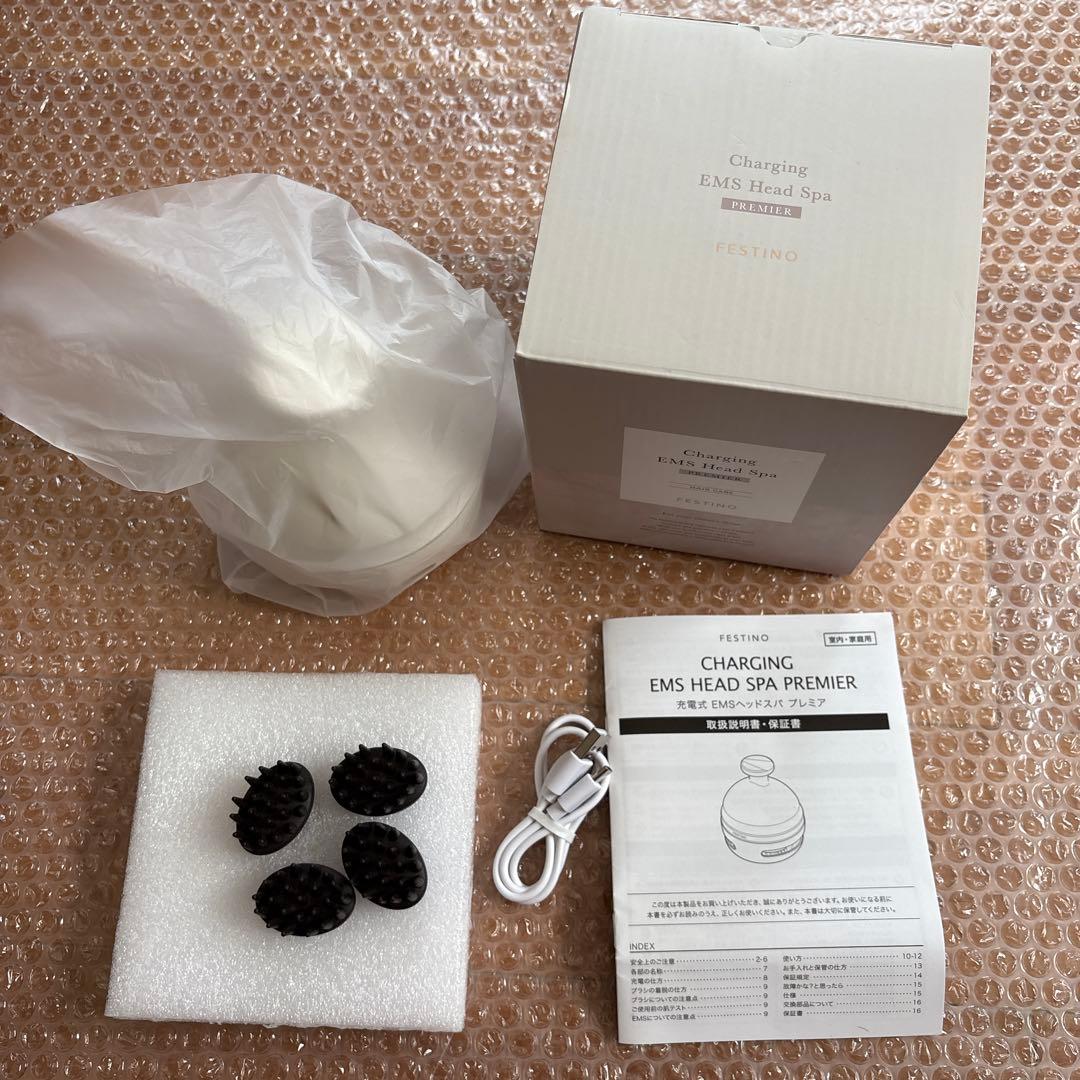 【美品】FESTINO フェスティノ Charging EMS ヘッドスパ