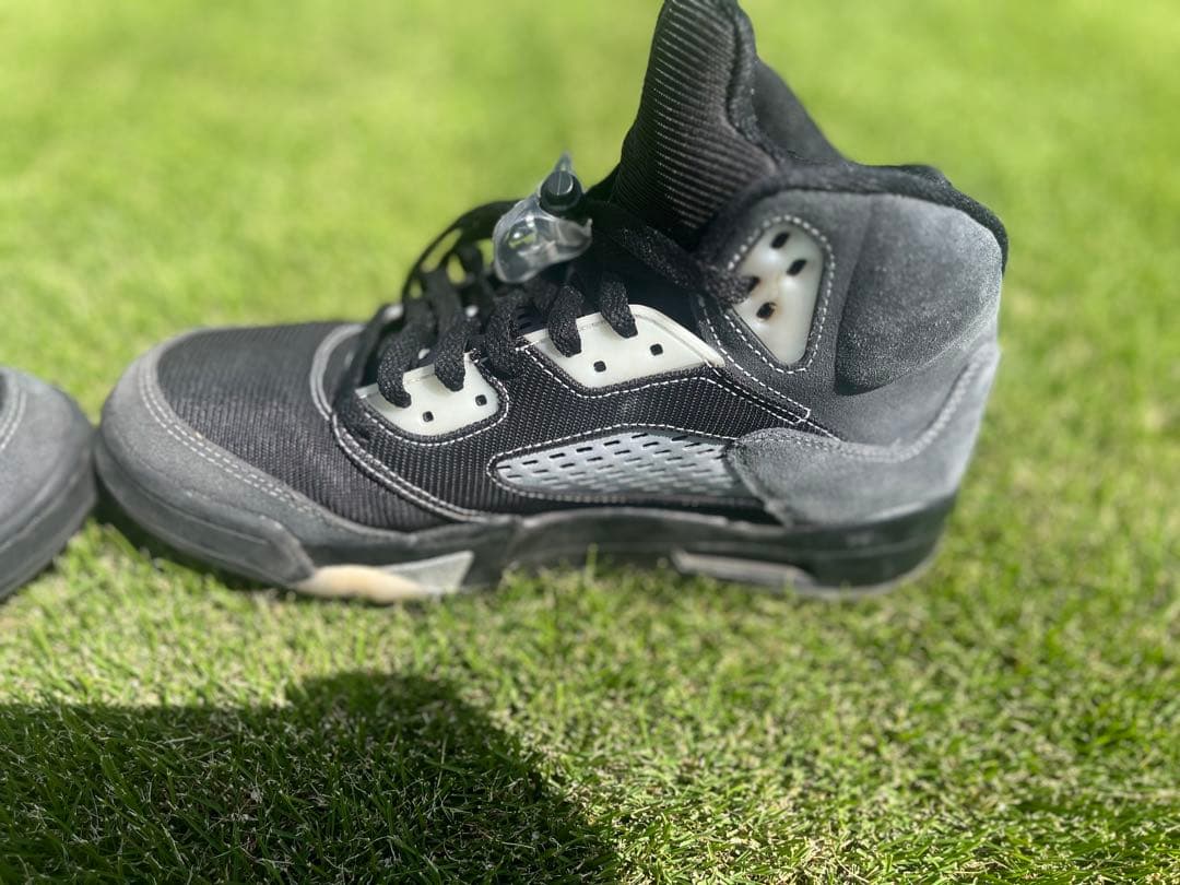 シューズ(男性用) NIKE AIR JORDAN 5 ANTHRACITE