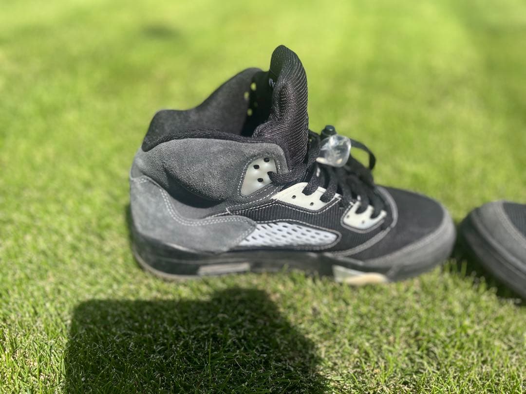 シューズ(男性用) NIKE AIR JORDAN 5 ANTHRACITE