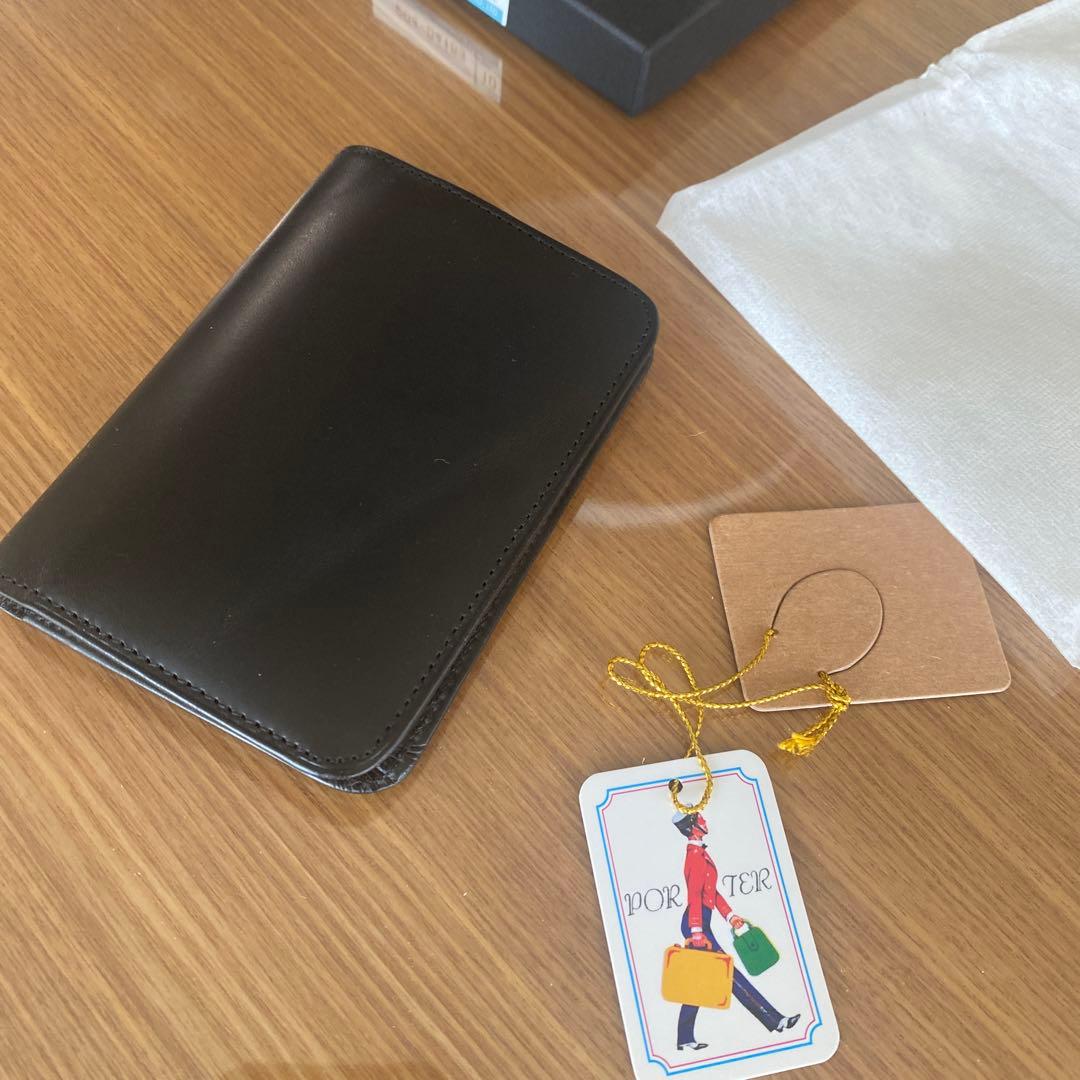 PORTER 東京製 レザー名刺入れ 黒