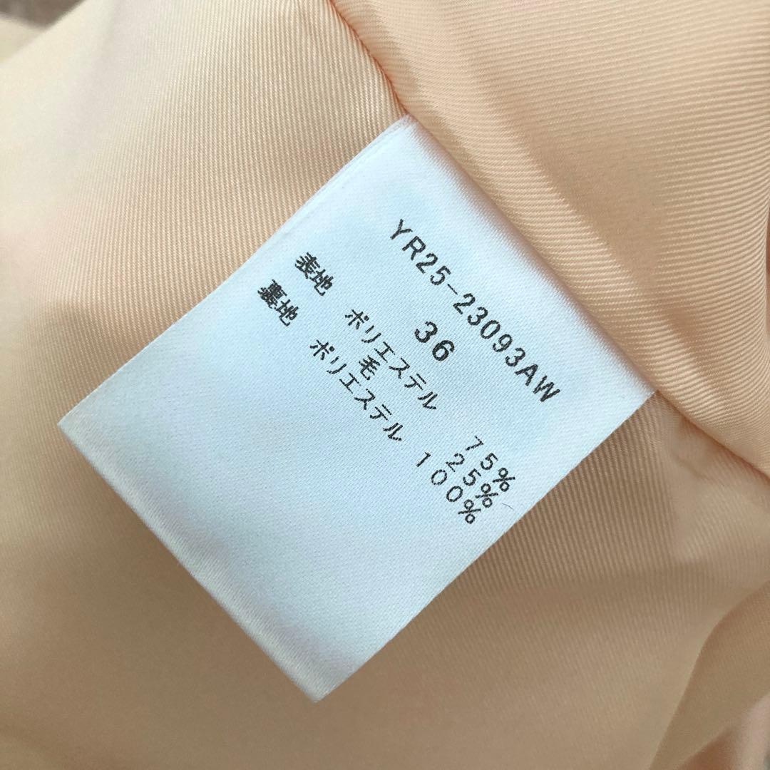 yori もふボアコート　キャメル 36