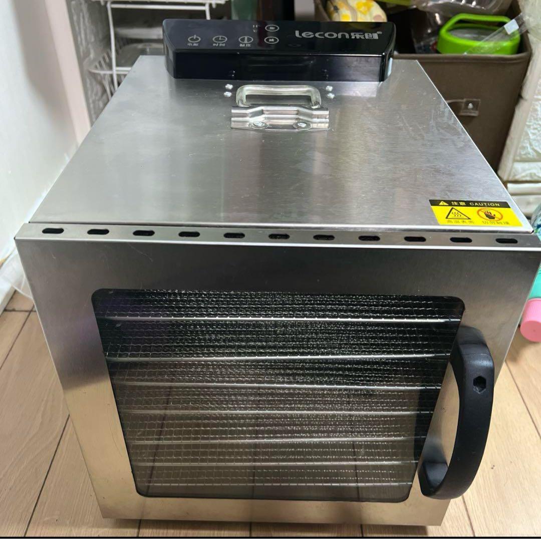 LECON フードドライヤー 6段 ステンレス製