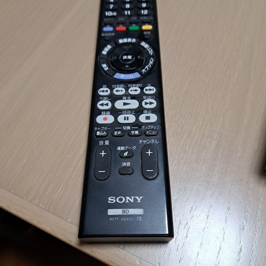 ジャンク品SONY BDZ-ZT2000 ブラック