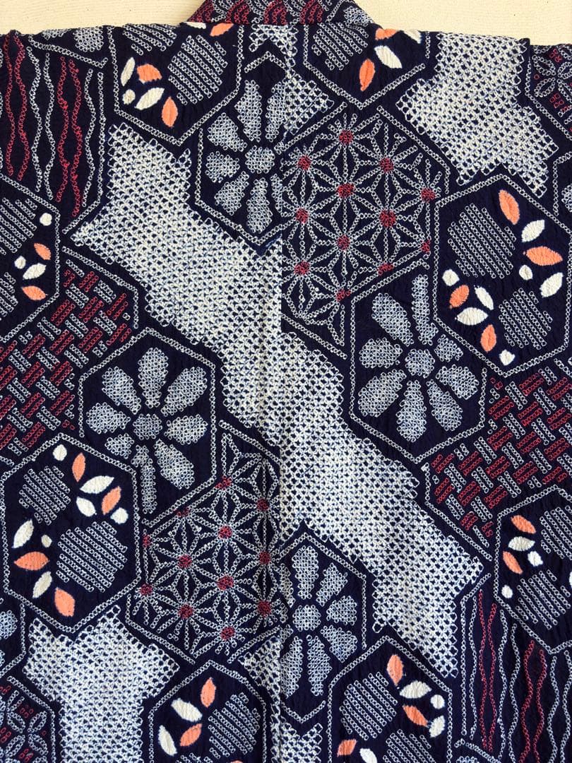 有松絞り　浴衣　身丈159㎝