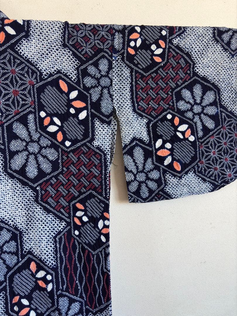 有松絞り　浴衣　身丈159㎝