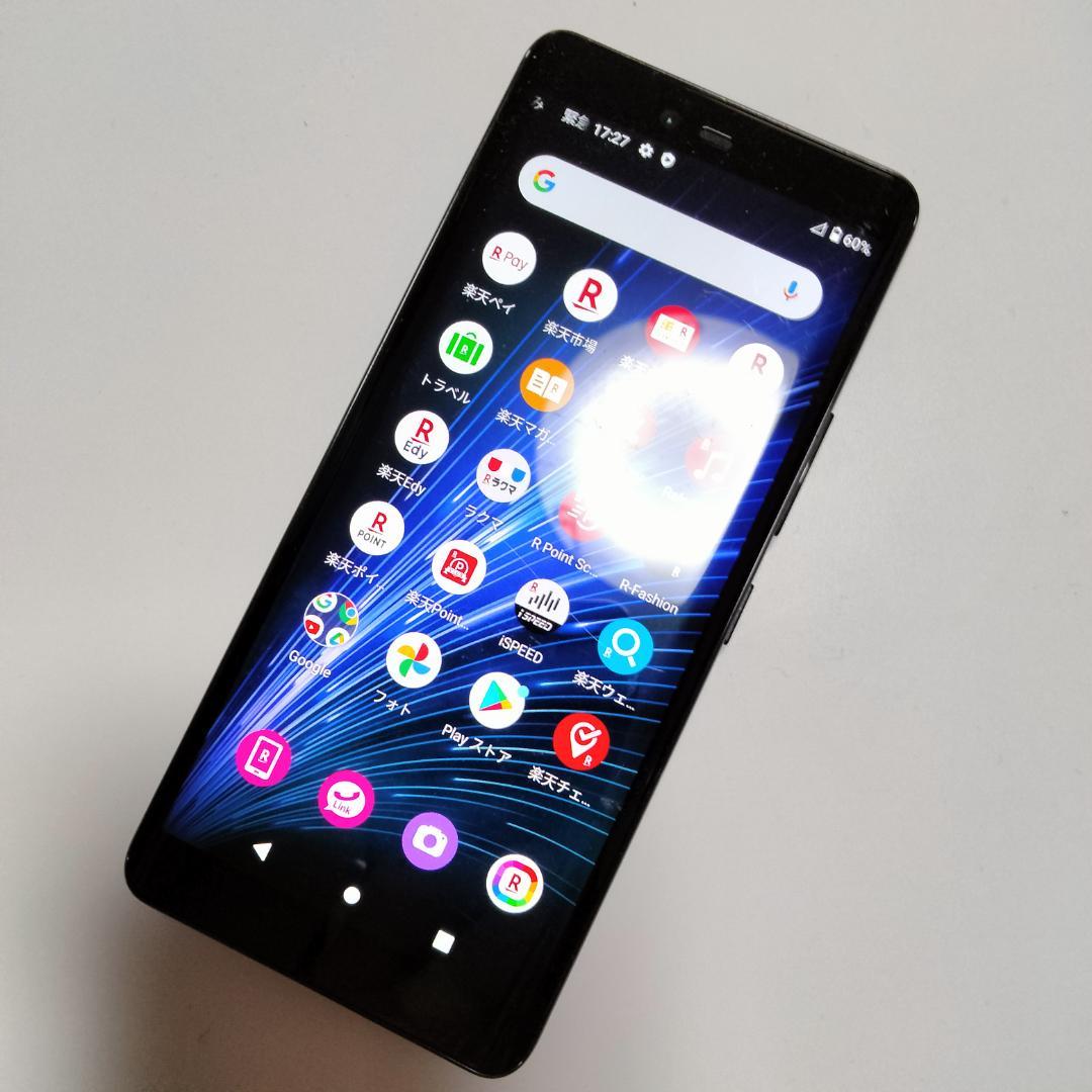 【Rakuten Hand 5G 128GB SIMフリー 画面に薄い細傷あり】