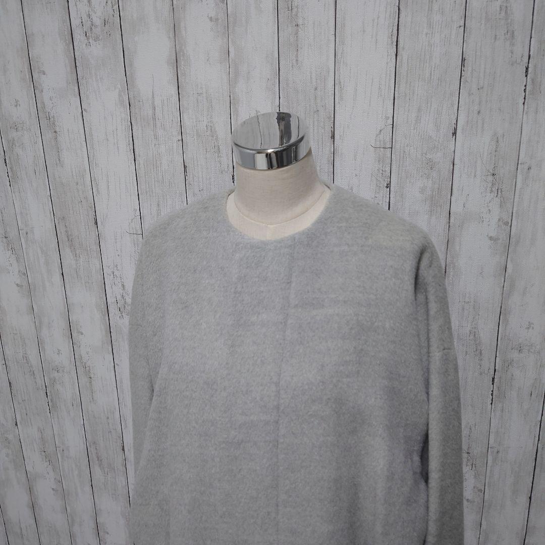 KNOTT ノット　アルパカ　ウール　ノーカラー　コート