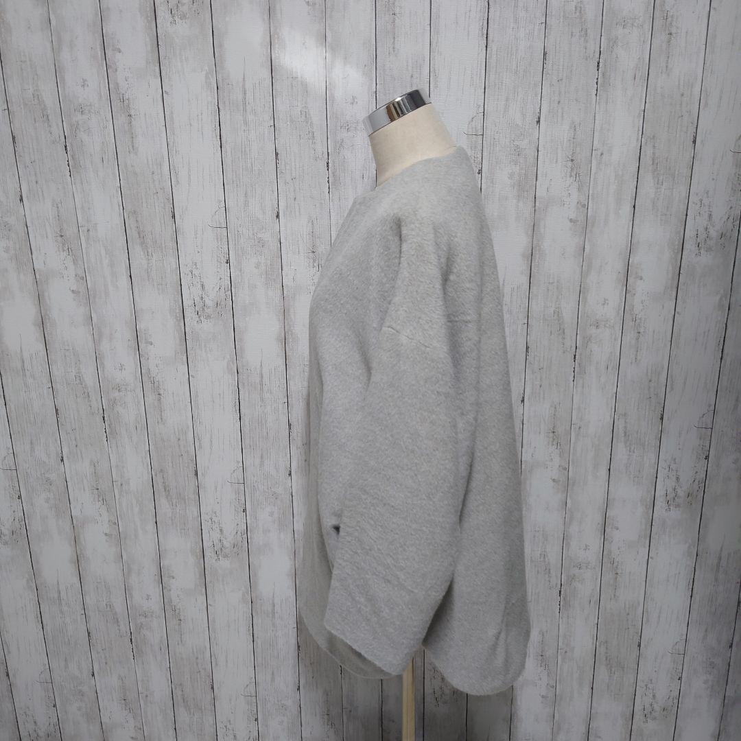 KNOTT ノット　アルパカ　ウール　ノーカラー　コート