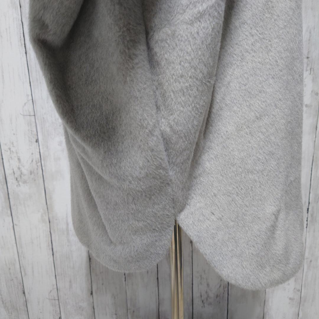 KNOTT ノット　アルパカ　ウール　ノーカラー　コート