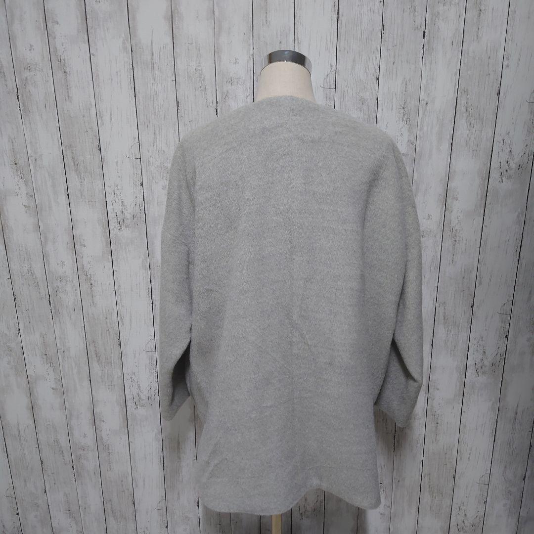 KNOTT ノット　アルパカ　ウール　ノーカラー　コート