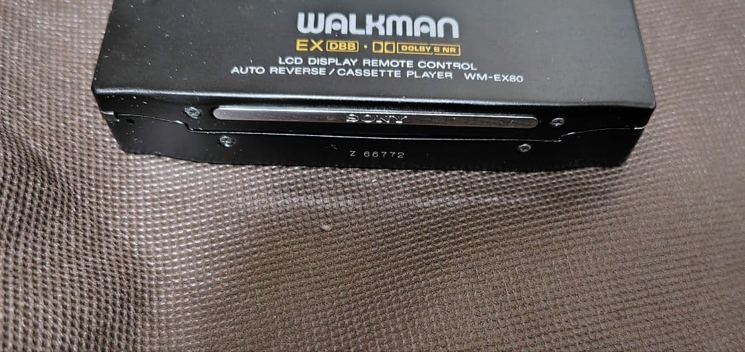 SONY ソニー　ウォークマン　WALKMAN　WM-EX80