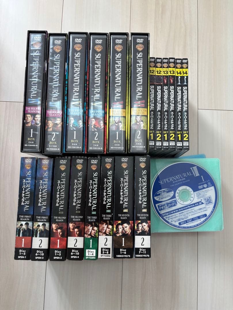 スーパーナチュラル DVD シーズン1〜14セット