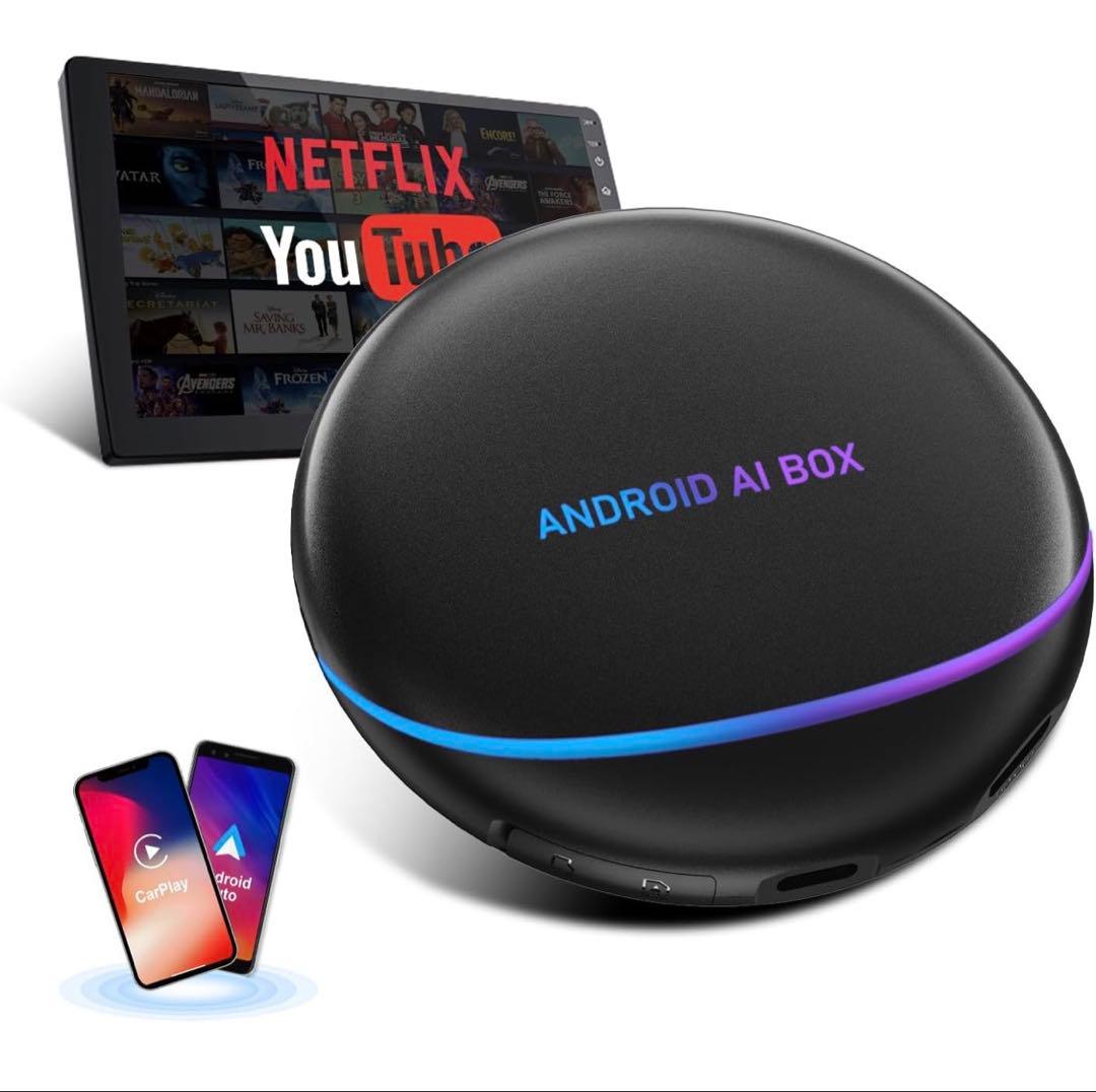 CarPlay AI BOXワイヤレスアダプター Android Auto対応