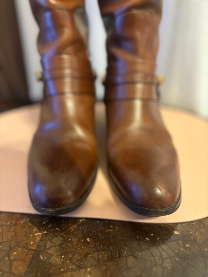 サルトル SARTORE ジョッキーブーツ ブラウン 38