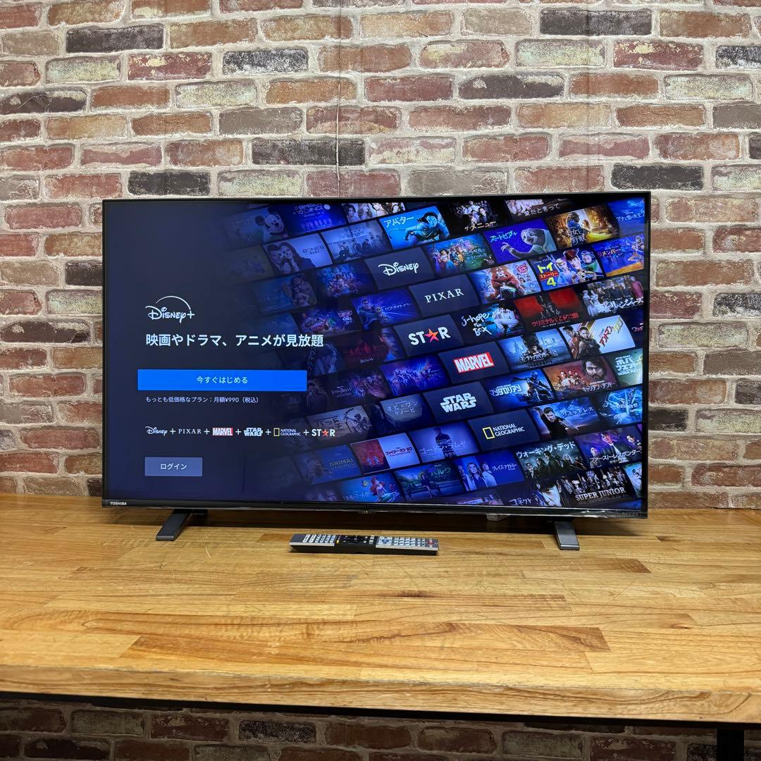 東芝 43V型 4K液晶テレビ 43C350X REGZA ネット動画アプリ対応