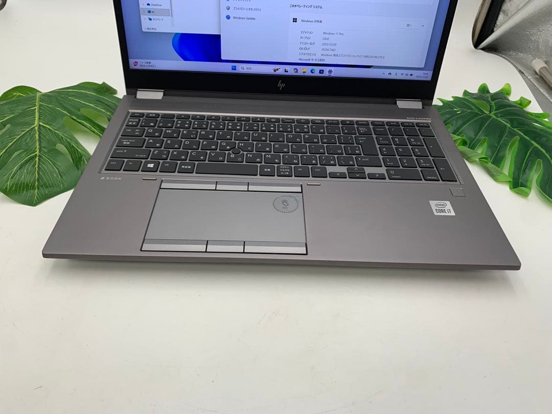 Windowsノート本体 hp ZBook Fury 15 G7 Core i7 10850H 2.6GH
