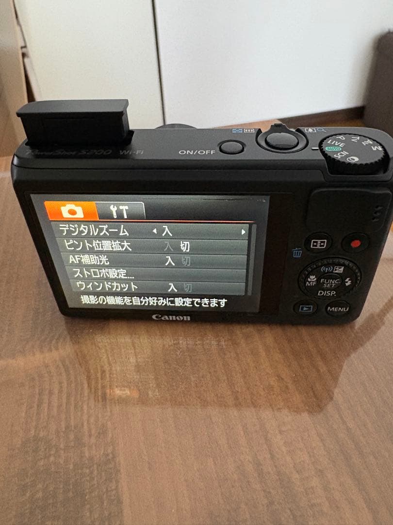 【液晶割れ】Canon S200 コンパクトデジタルカメラ・Power shot