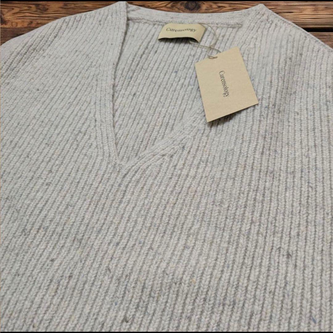 ✨新品✨ カレンソロジー グラニートニットベスト サイドリボン アルパカ