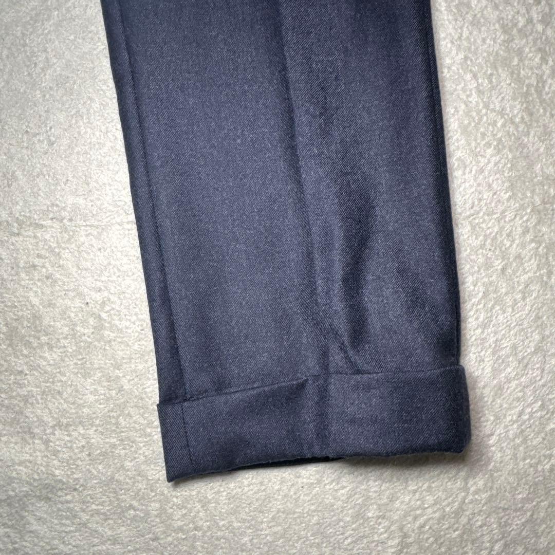99 極美品　秋冬　インコテックス　スラックス　ネイビー　44 S