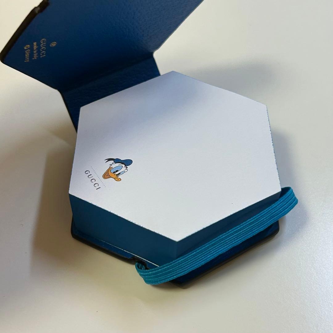 GUCCI グッチ　ディズニーコラボ　ドナルドダック メモ帳　ディズニー