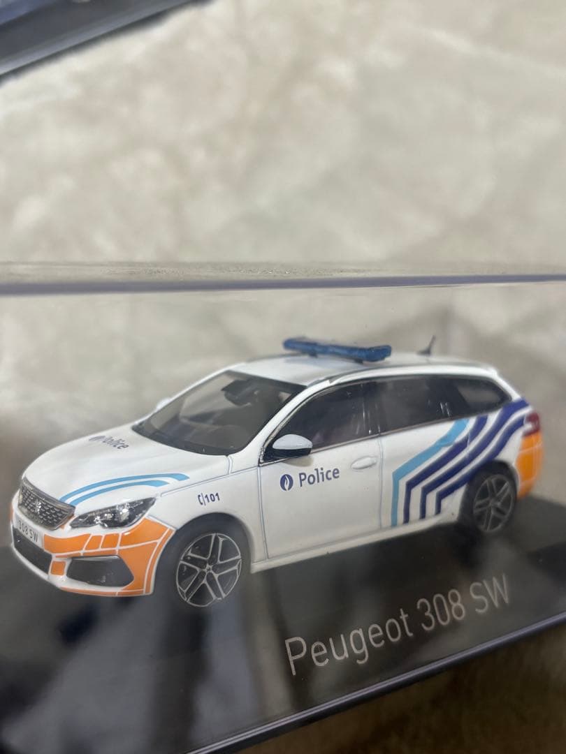 ヨーロッパ警察 1/43 ミニカー5台セット