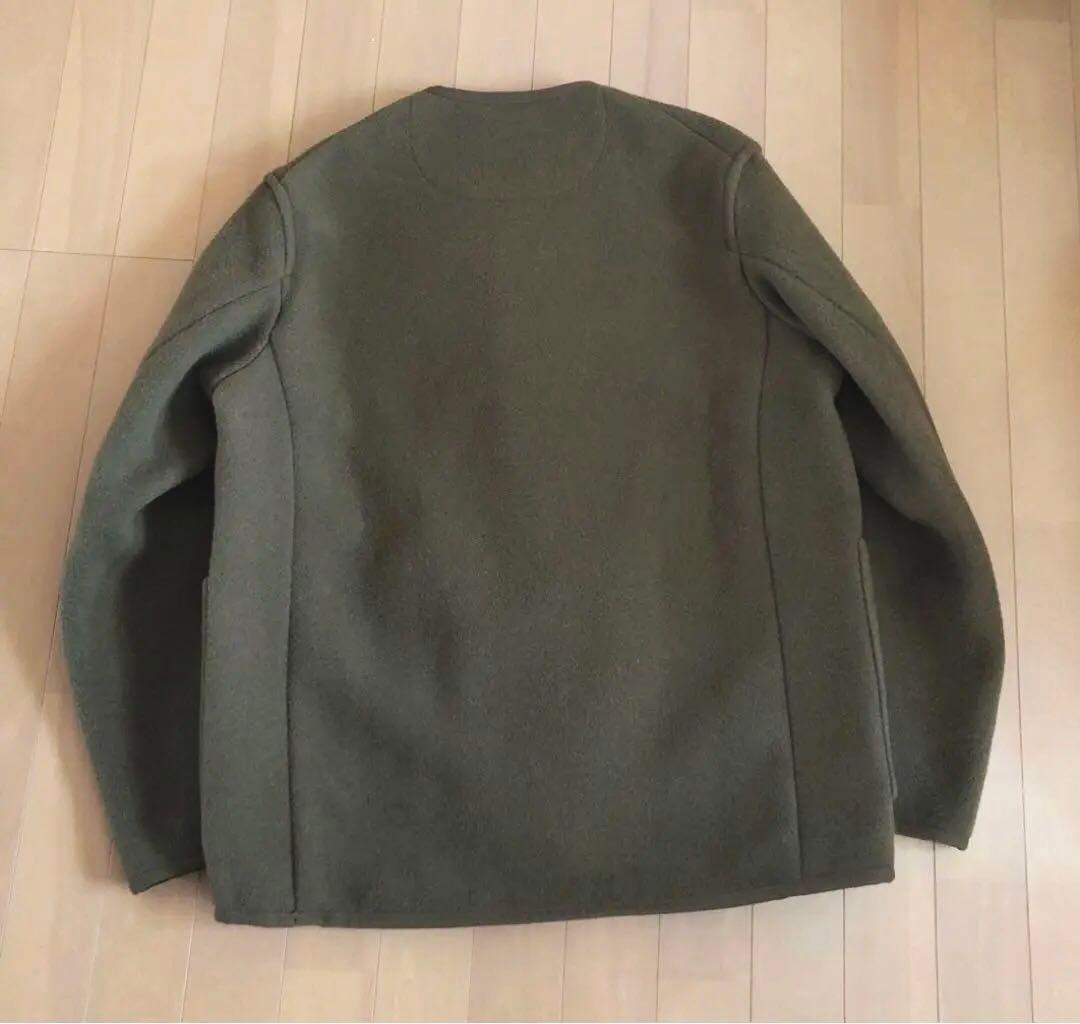 DANTON ウールジャケット カーキJD-8824