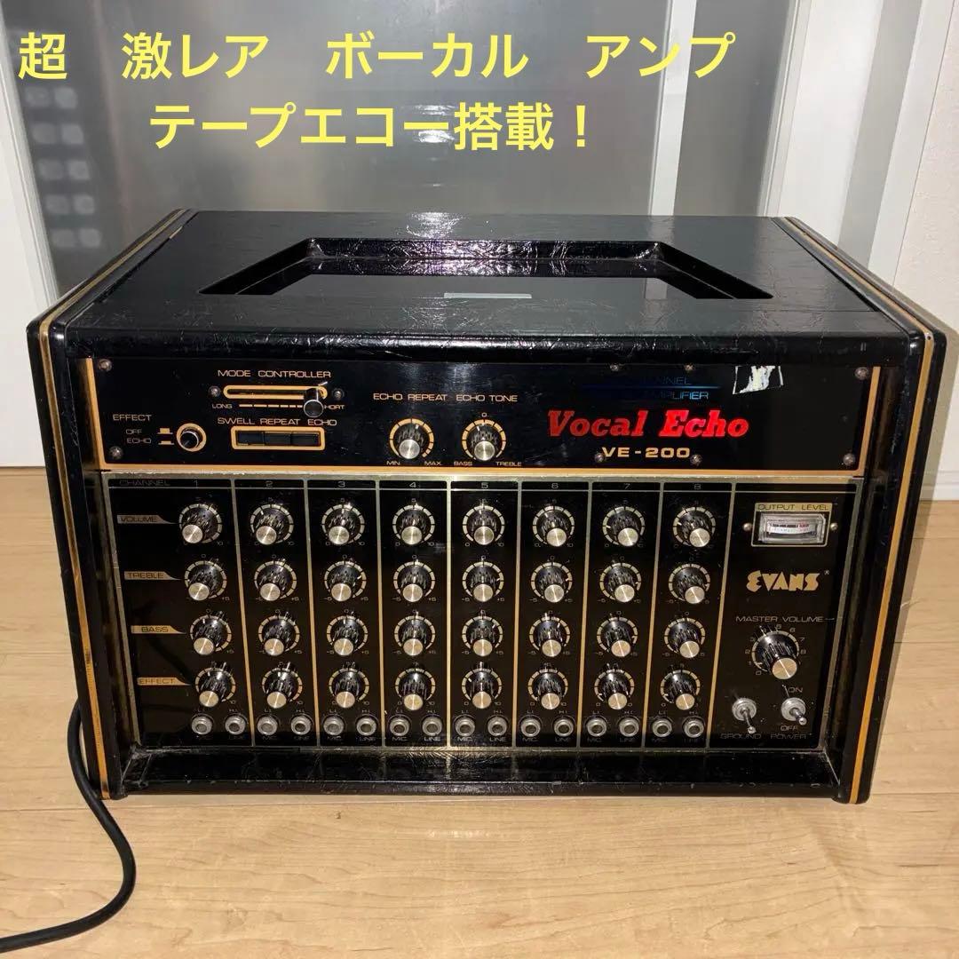evans vocal echo/ VE-200 ジャンク パワードアンプ