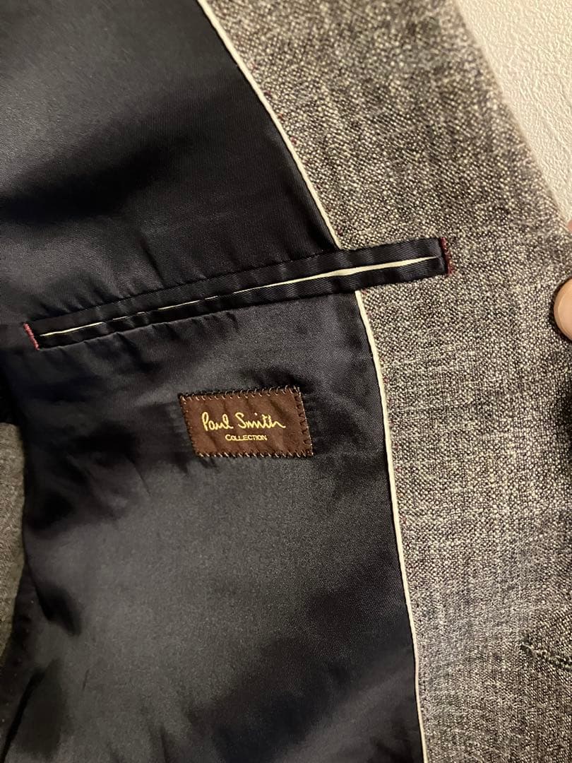 【シルク混】ポールスミス高級ジャケット【日本製】