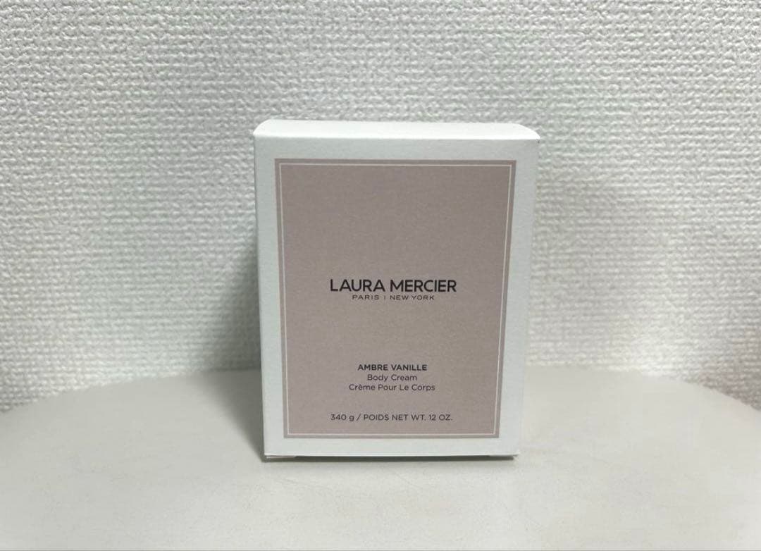 【新品】ローラメルシエ　ホイップトボディクリーム アンバーバニラ 340g