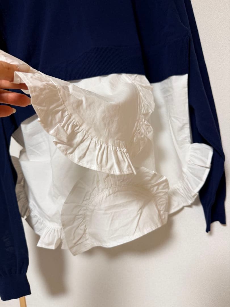 k*o様 完売品ENFOLD フリルボトム　カーディガン