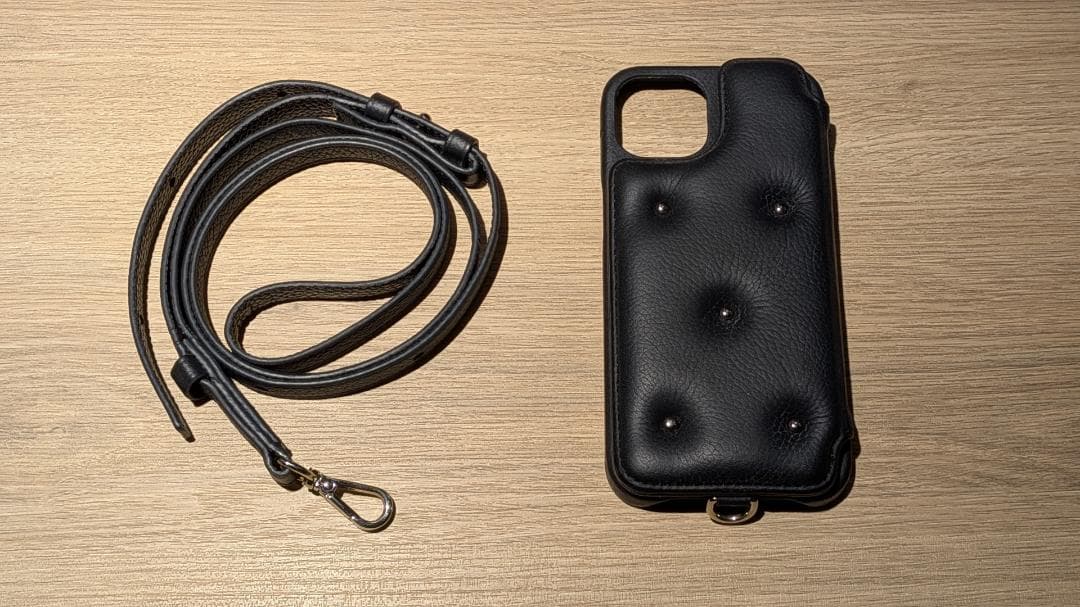 DEMIU デミュウ iPhone13 ケース ストラップ付き BALLON