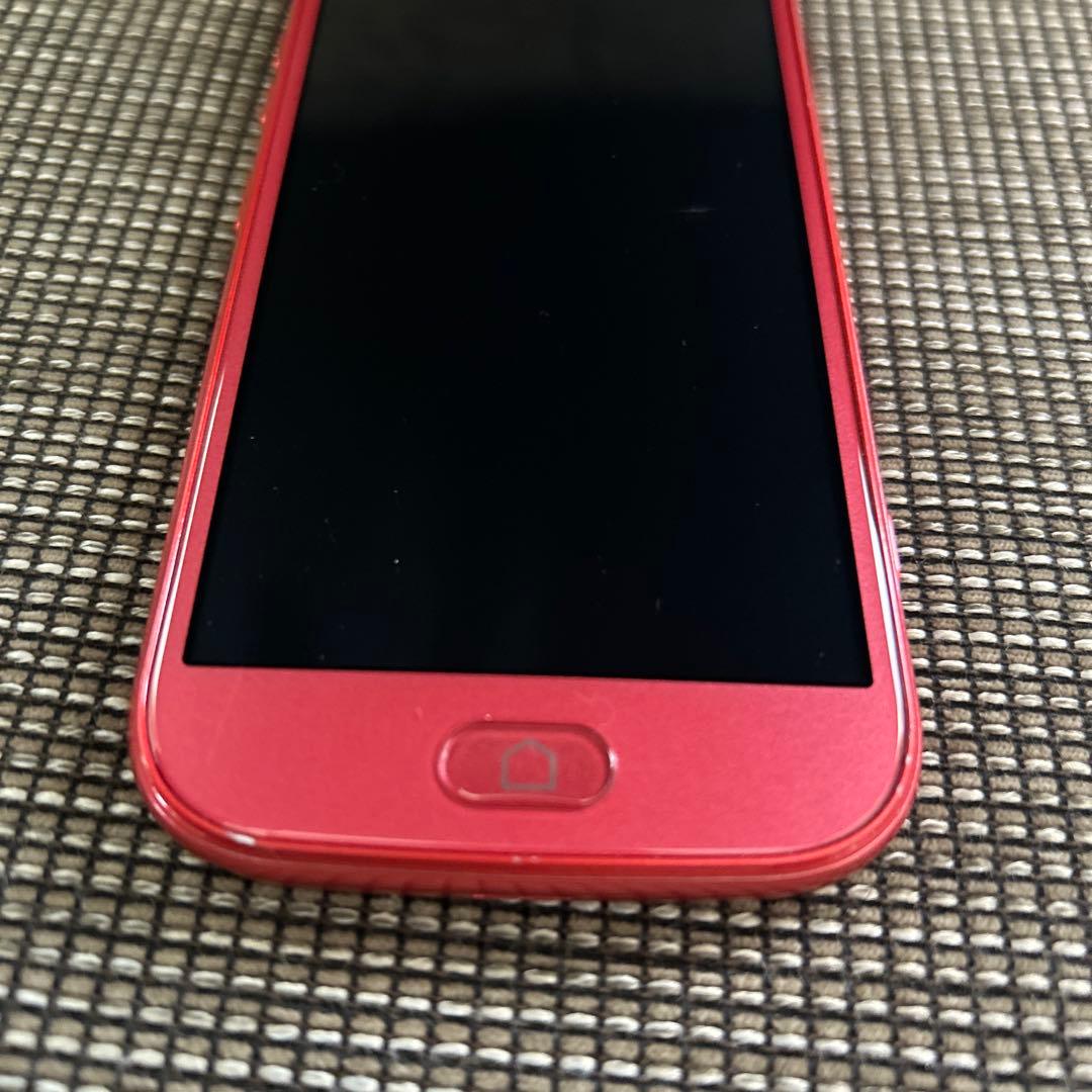 docomo ピンク　らくらくスマートフォン　視覚補助設定も可能！