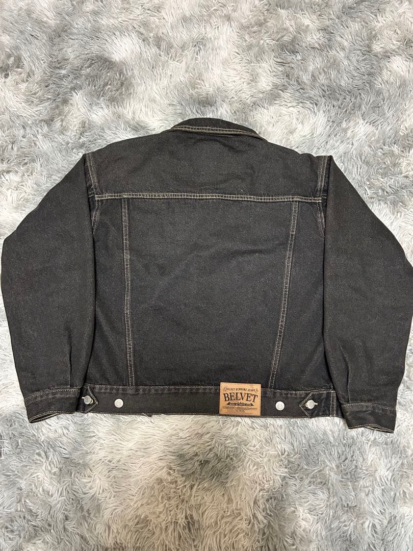 BELVET ダークデニムジャケット