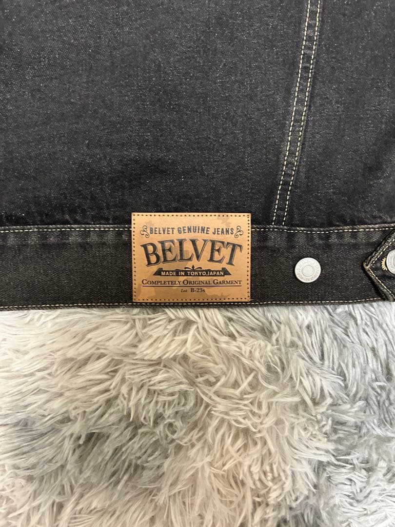BELVET ダークデニムジャケット