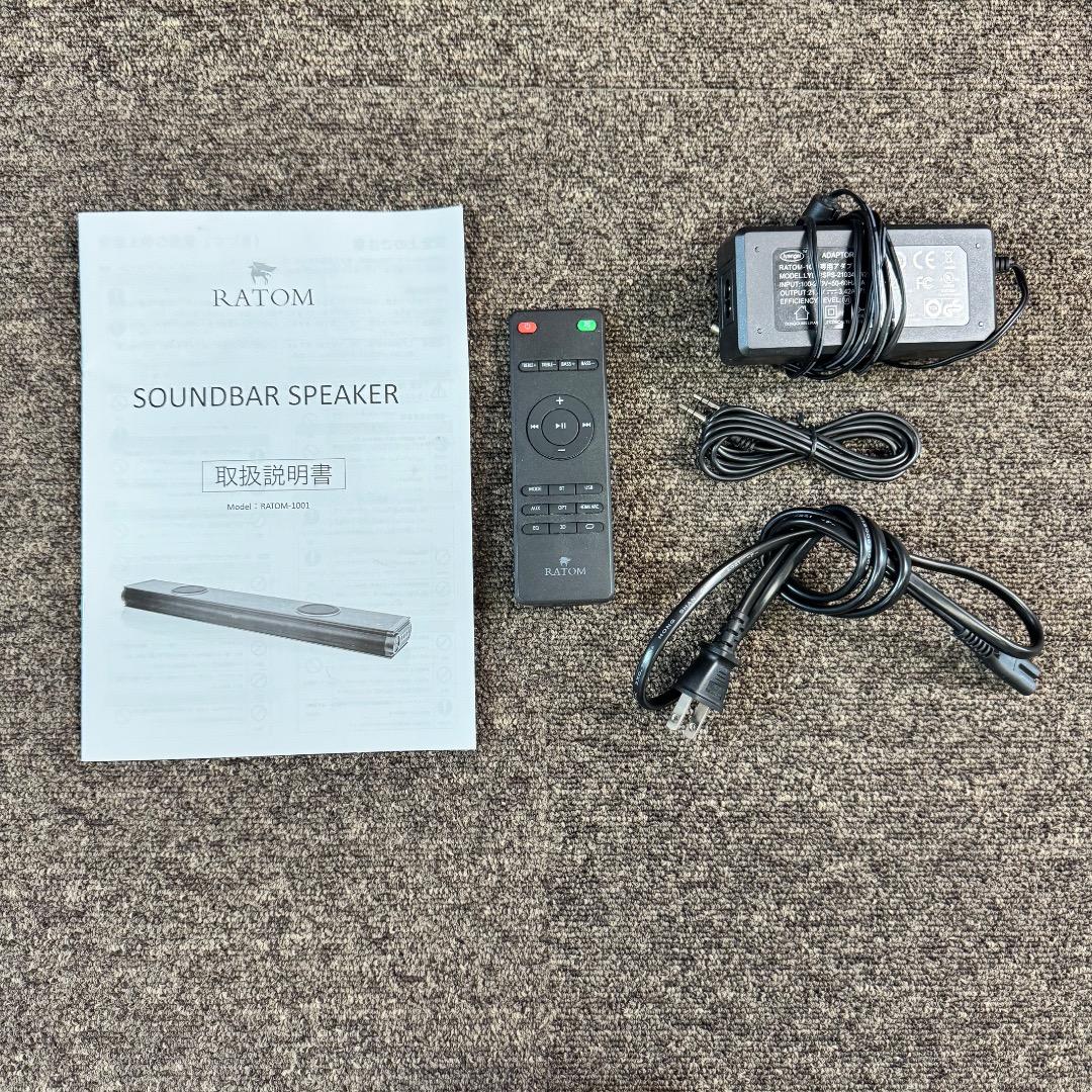 RATOM サウンドバー RATOM-1001 スピーカー Bluetooth