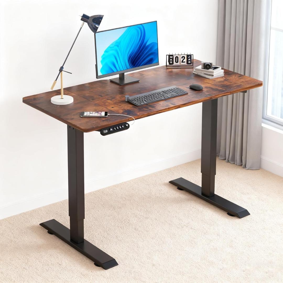 BilBil デスク 昇降式 電動昇降式机 100CM×60CM