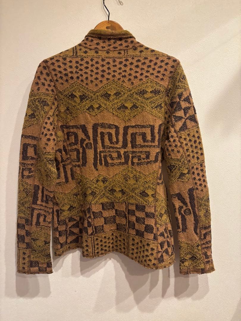 KAPITAL クバアフリカン柄　ニットジャケット　キャピタル