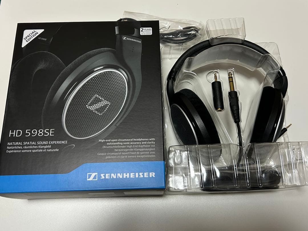 ゼンハイザー HD598SE 限定モデル 付属品完備