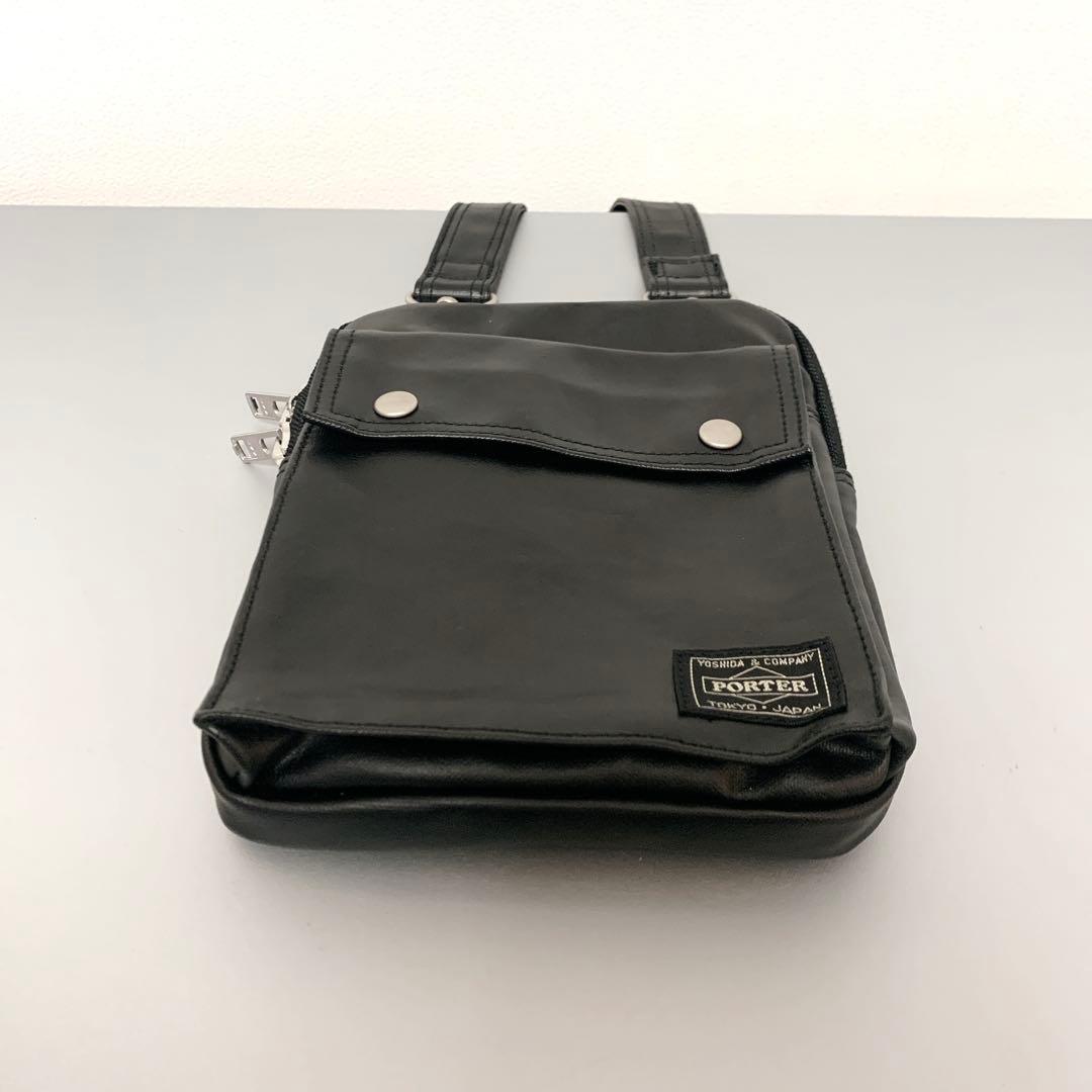 ✨未使用級 PORTER ポーター フリースタイル ショルダーバッグ ブラック