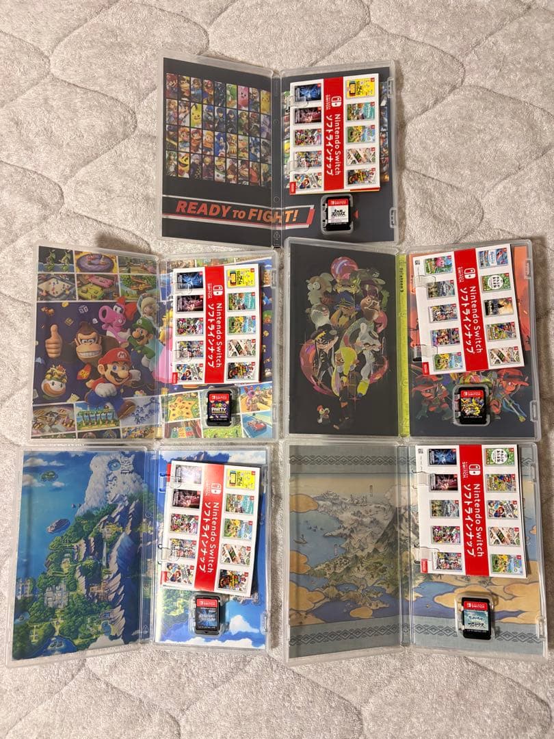 Nintendo Switchゲームソフト5本セット　スマブラ　ポケモン　マリオ