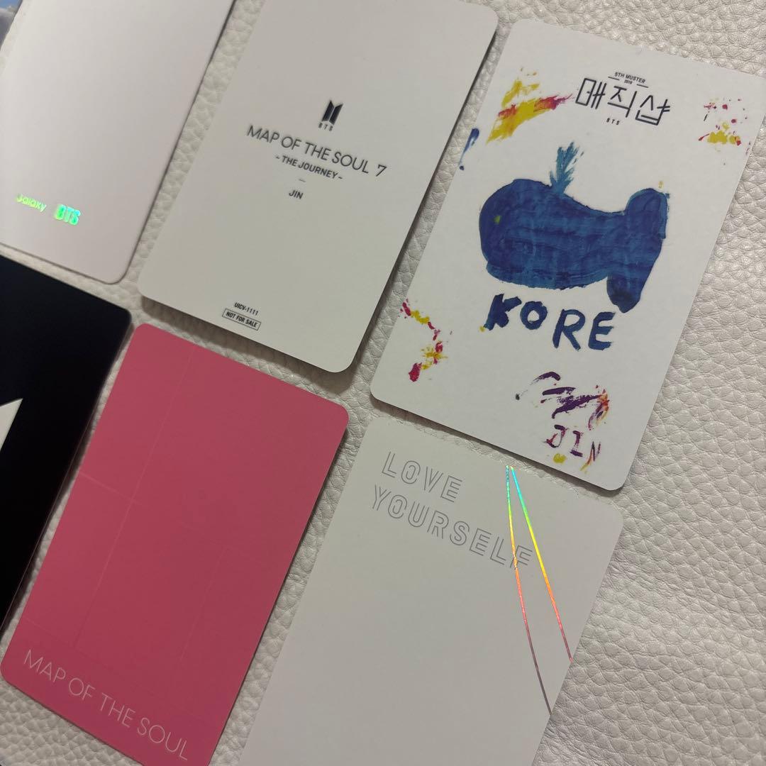 BTS トレカ　ソクジン　JIN 購入 特典　LYS マジショ