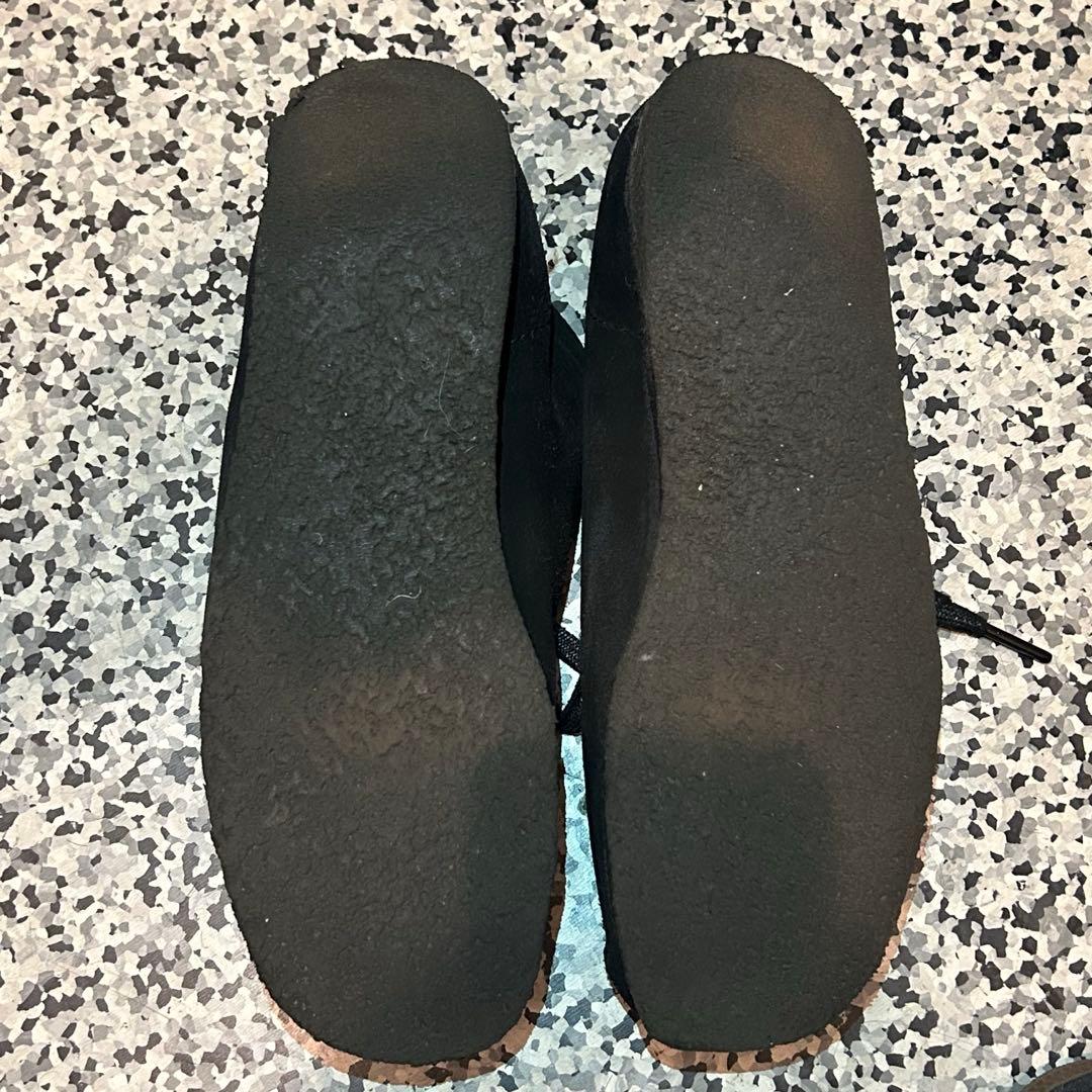 【26.5センチ⭐️】クラークスワラビーブラックスエードClarks