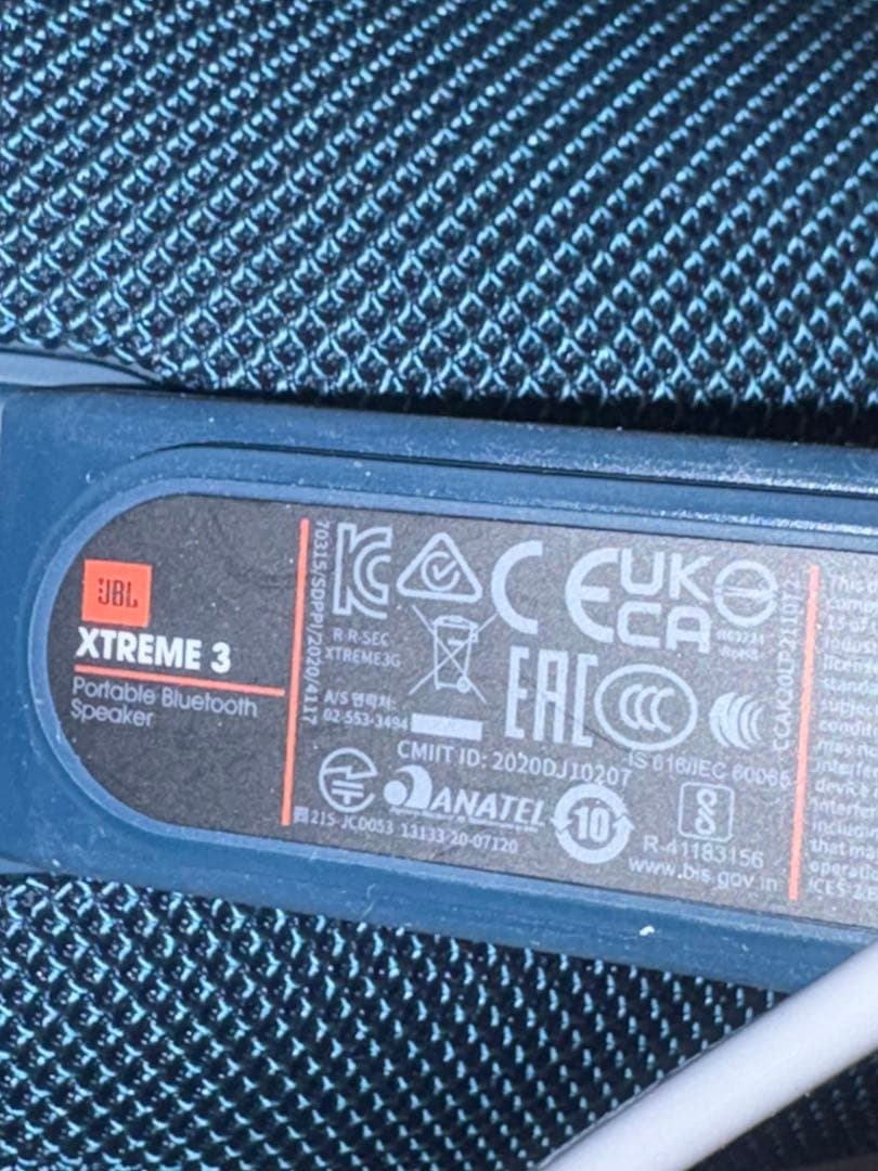 スピーカー・ウーファー JBL XTREME3