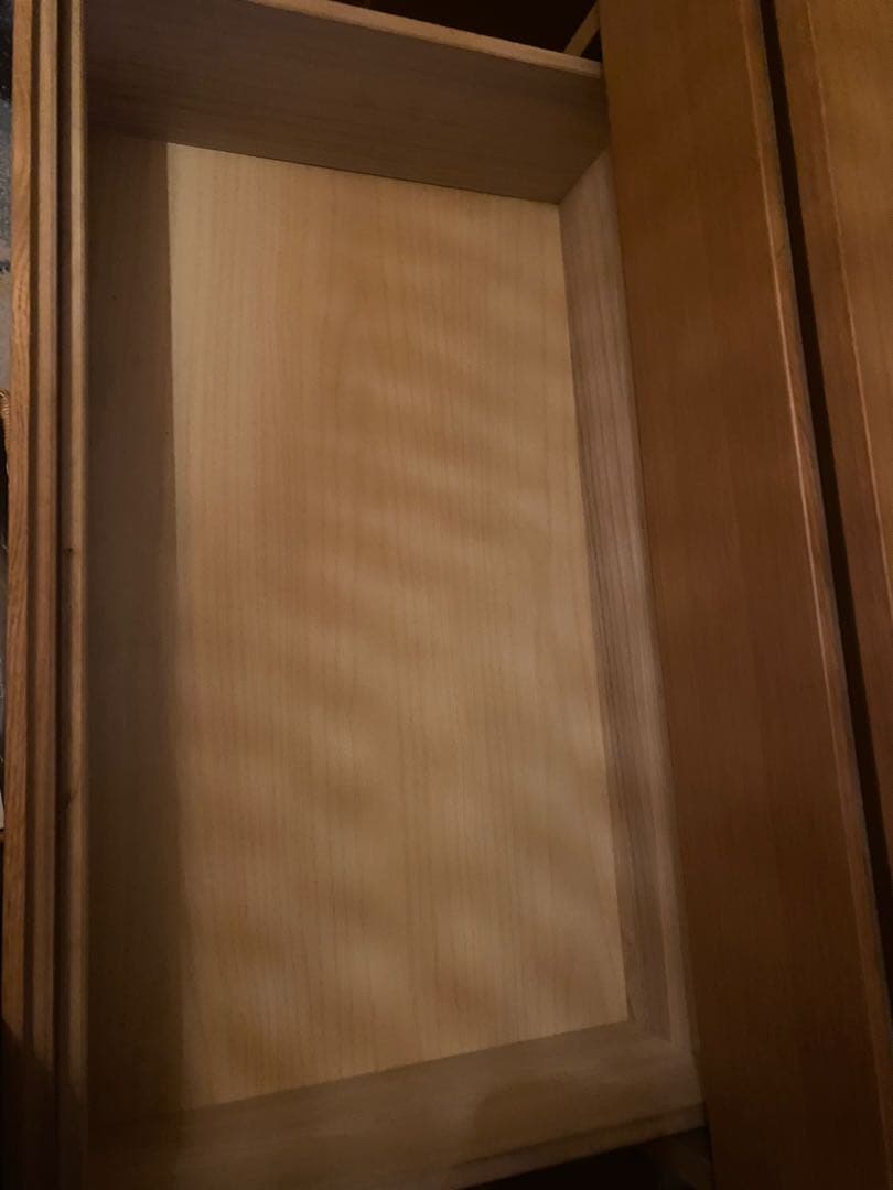 ナチュラル 食器棚 収納力抜群