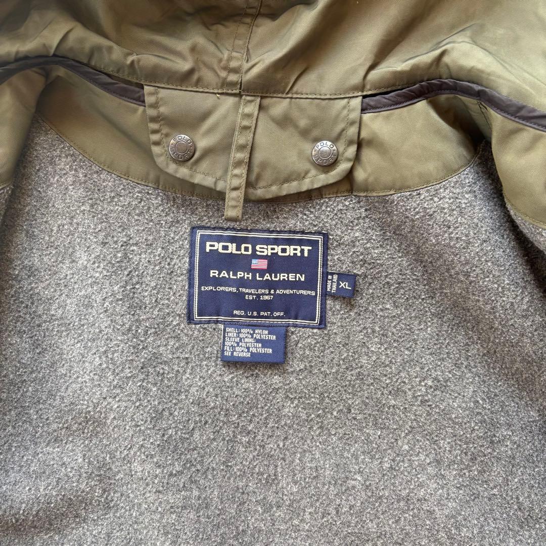 90s polo sport ラルフローレン　m51サンプリング　モッズコート