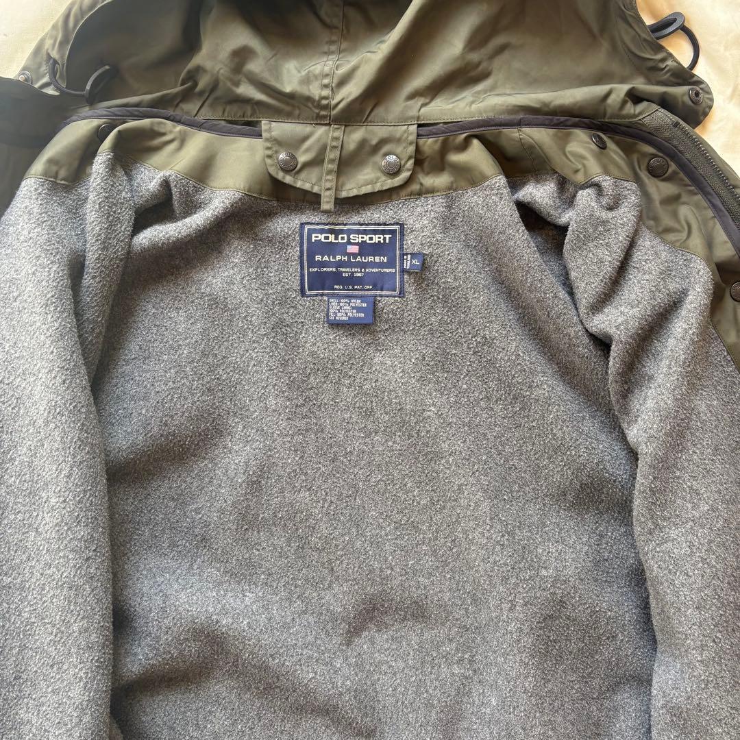 90s polo sport ラルフローレン　m51サンプリング　モッズコート