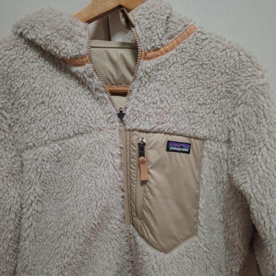 patagonia リバーシブルダウンジャケットベージュ美品